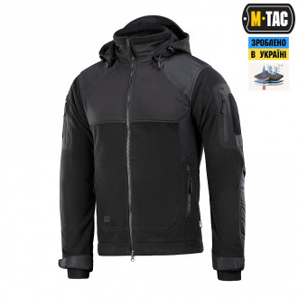 Купити Куртка M-TAC Norman Windblock Flece Black Size S в магазині Strikeshop