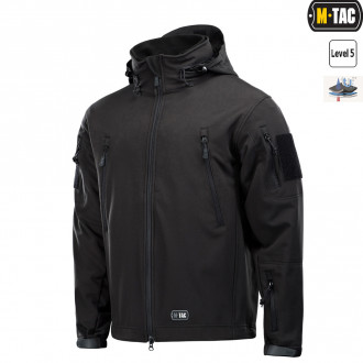 Купити Куртка Soft-Shell M-Tac з підстьожкою Black Size L в магазині Strikeshop