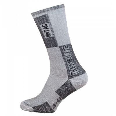 Шкарпетки зимові M-TAC THERMOLITE 80% GREY Size 35-38
