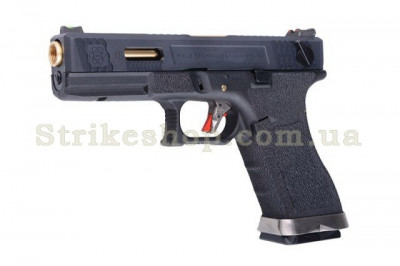 Купити Страйкбольний пістолет Glock 18 Force Pistol WE Metal Green Gas в магазині Strikeshop