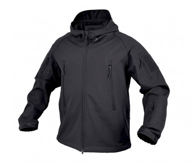 Купити Куртка Soft Shell Texar Falcon Black Size XXL в магазині Strikeshop