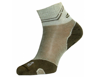 Шкарпетки трекінгові літні короткі Wisport Beige Size 35-37