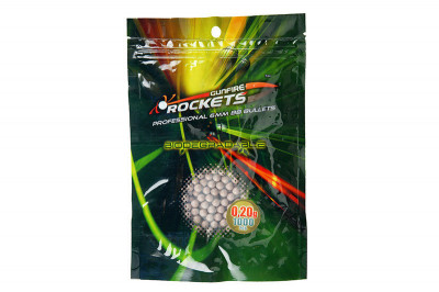 Купити Страйкбольні кулі Rockets Professional BIO 0.20Bbs 1000szt в магазині Strikeshop