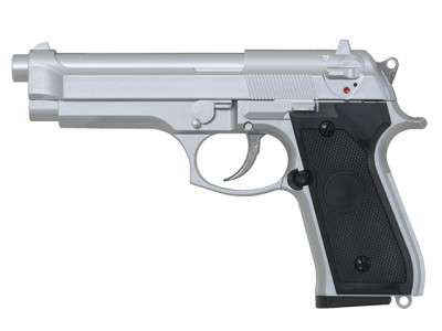 Купити Страйкбольний пістолет STTI Beretta ST92F Silver Green Gas в магазині Strikeshop