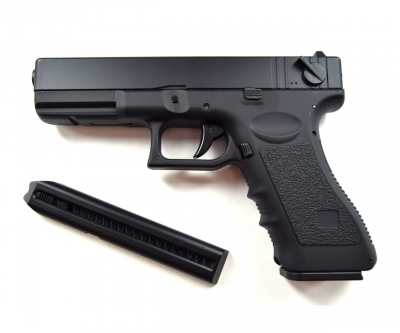 Купити Страйкбольний пістолет Cyma Glock 18 CM.030 AEP Black в магазині Strikeshop