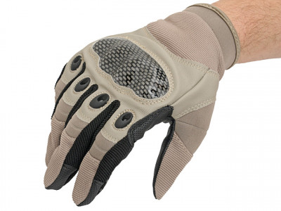 Купити Тактичні рукавиці 8Fields Military Combat Gloves Mod. IV Tan Size M в магазині Strikeshop