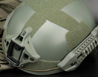 Купити Шолом страйкбольний Wosport MTek Flux Helmet Olive в магазині Strikeshop