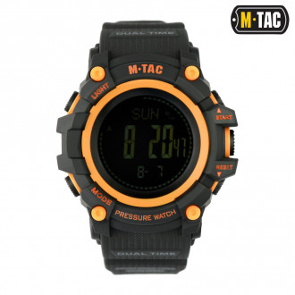Купити Годинник M-TAC тактичний Adventure Black/Orange в магазині Strikeshop