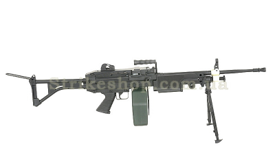Купити Страйкбольний кулемет A&K M249 MKI Black в магазині Strikeshop