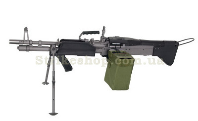 Купити Страйкбольний кулемет A&amp;K Mk43 Mod 0 Black в магазині Strikeshop