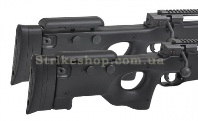 Купити Страйкбольна снайперська гвинтівка WELL MB 01/08 Black в магазині Strikeshop