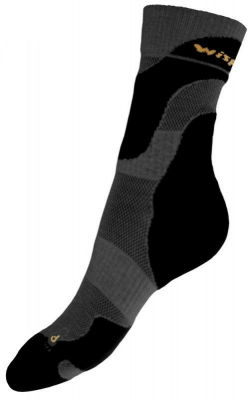 Шкарпетки трекінгові літні Wisport Black Size 35-37