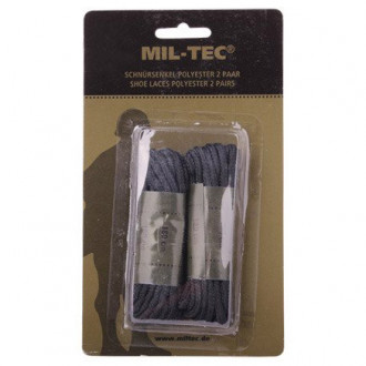 Купити Шнурки Mil-Tec 180 см Black в магазині Strikeshop