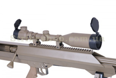 Купити Страйкбольна снайперська гвинтівка Barrett M99 Snow Wolf Tan в магазині Strikeshop