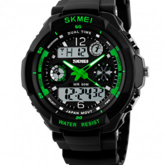 Купити Годинник Skmei S-Shock Green 0931 в магазині Strikeshop