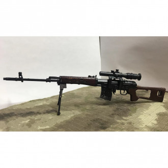 Купити Мініатюра 3D паззл снайперська гвинтівка СВД в магазині Strikeshop