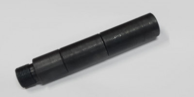 Купити Подовжувач зовнішнього ствола MilTech 80мм Black в магазині Strikeshop