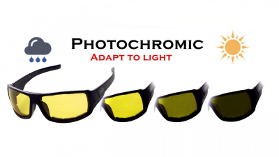 Купити Окуляри захисні Global Vision Italiano Plus Photochromic Yellow в магазині Strikeshop