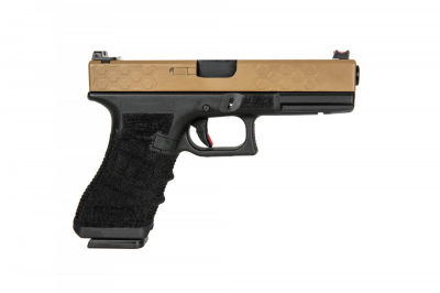 Купити Страйкбольний пістолет D-Boys Glock 17 Gen.4 755 Green Gas Half-Tan в магазині Strikeshop