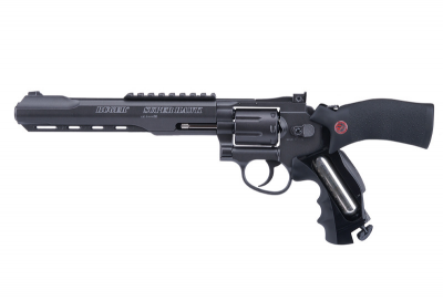 Купити Страйкбольний револьвер Umarex Ruger SuperHawk 8" CO2 Black в магазині Strikeshop