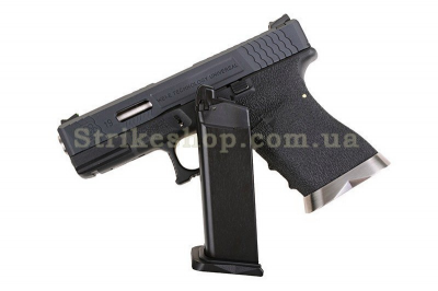 Купити Страйкбольний пістолет Glock 19 Force pistol WE Metal Green Gas в магазині Strikeshop