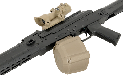 Купити Електробункер Battleaxe AK 1200 rd - Black в магазині Strikeshop