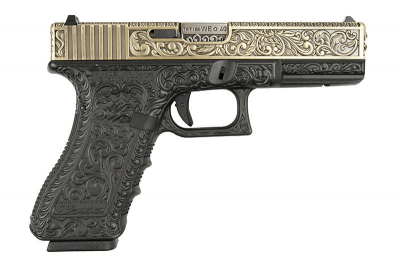 Купити Страйкбольний пістолет WE Glock 18 GBB Classic Floral Pattern Ivory в магазині Strikeshop