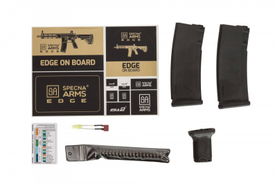Купити Страйкбольна штурмова гвинтівка Specna Arms SA-H23 EDGE 2.0 Black в магазині Strikeshop