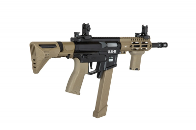 Купити Страйкбольний пістолет-кулемет Specna Arms SA-X01 Edge 2.0 Half-Tan в магазині Strikeshop