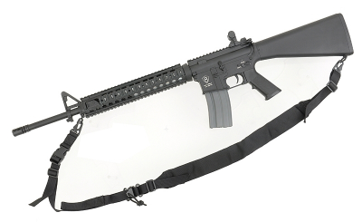 Купити Ремінь збройний 8Fields Two-Point Quick-Adjustable Tactical Sling black в магазині Strikeshop