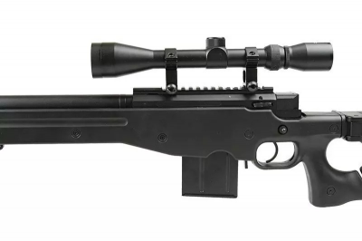 Купити Страйкбольна снайперська гвинтівка Well MB4403D Black в магазині Strikeshop