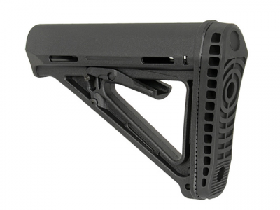 Купити Приклад Big Dragon Ergonomic Carabine Stock W/Enhanced Rubber Butt-Pad Black в магазині Strikeshop