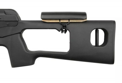 Купити Страйкбольна снайперська гвинтівка AGM GFGWD СВД Spring Black в магазині Strikeshop
