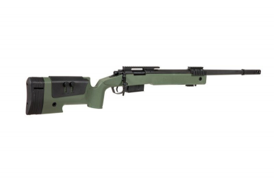 Купити Страйкбольна снайперська гвинтівка Specna Arms M40A5 SA-S03 Core Olive Drab в магазині Strikeshop