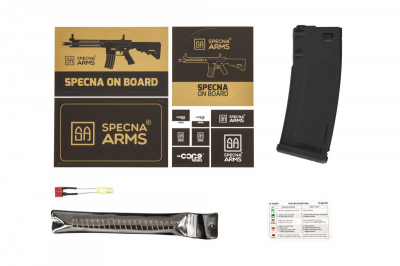 Купити Страйкбольна штурмова гвинтівка Specna Arms SA-C22 CORE Mosfet X-ASR Black в магазині Strikeshop