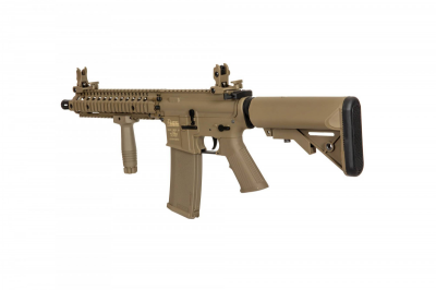 Купити Страйкбольна штурмова гвинтівка Specna Arms Daniel Defense MK18 SA-C19 CORE X-ASR Full-Tan в магазині Strikeshop