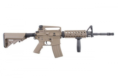 Купити Страйкбольна штурмова гвинтівка M4 A1 RIS TAN Cyma CM.007 в магазині Strikeshop