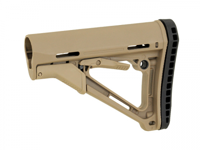 Купити Приклад Big Dragon Compact Carabine Stock W/Enhanced Rubber Butt-Pad Dark Earth в магазині Strikeshop