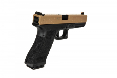 Купити Страйкбольний пістолет D-Boys Glock 17 Gen.4 755 Green Gas Half-Tan в магазині Strikeshop