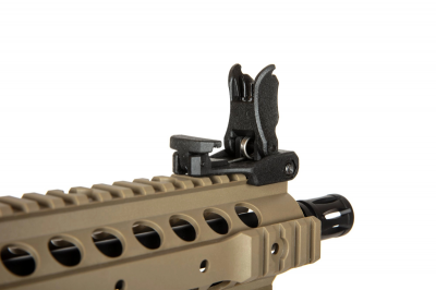 Купити Страйкбольна штурмова гвинтівка Specna Arms M4 SA-F01 Flex Half-Tan в магазині Strikeshop