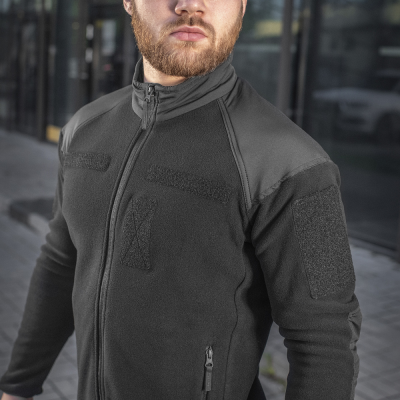 Куртка M-TAC Combat Fleece Jacket Black Size S/L