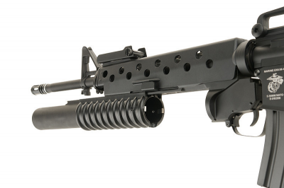 Купити Страйкбольна штурмова гвинтівка з підствольним гранатометом Specna Arms M16 SA-G02 Black в магазині Strikeshop