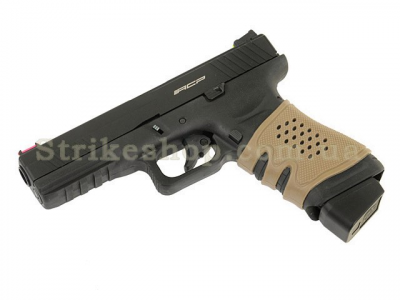 Купити Гумова Накладка на Пістолетне Руків'я для Glock Black в магазині Strikeshop